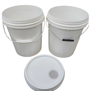 20 Liter PolyPail & Cover Set