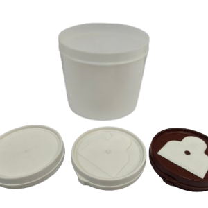 500 Gram PolyPail & Cover Set