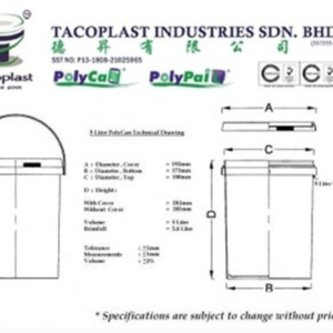 PolyCan Technical Drawing